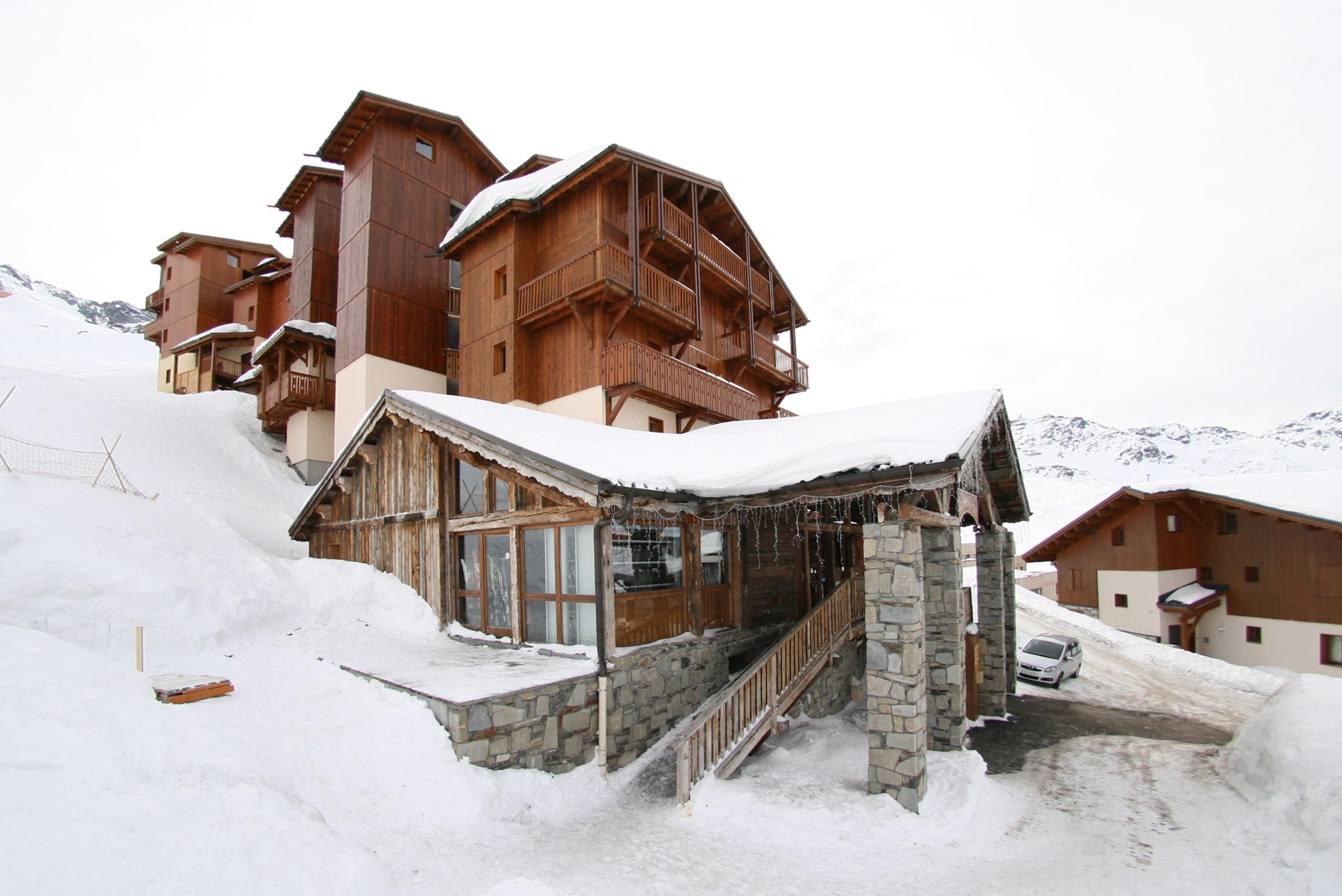 Chalet Des Neiges Hermine Val Thorens Buitenkant foto